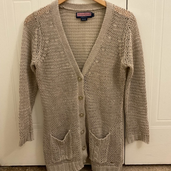 Vineyard vines 100% linen sweater small - Picture 1 of 8